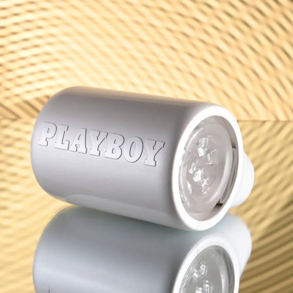 Shop affordable quality Playboy Pleasure SPIN DOCTOR - USB Rechargeable Vibrating & Spinning Stroker - Discreet Intimate Essentials - MASTURBATORS - Playboy Pleasure