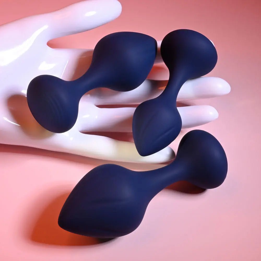 Shop affordable quality Playboy Pleasure TAIL TRAINER - Butt Plugs - Set of 3 Sizes - Discreet Intimate Essentials - ANAL TOYS - Playboy Pleasure