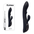 Shop affordable quality Playboy Pleasure THATS THE SPOT - 23.3 cm USB Rechargeable Rabbit Vibrator with G-Spot Tapper - Discreet Intimate Essentials - VIBRATORS - Playboy Pleasure