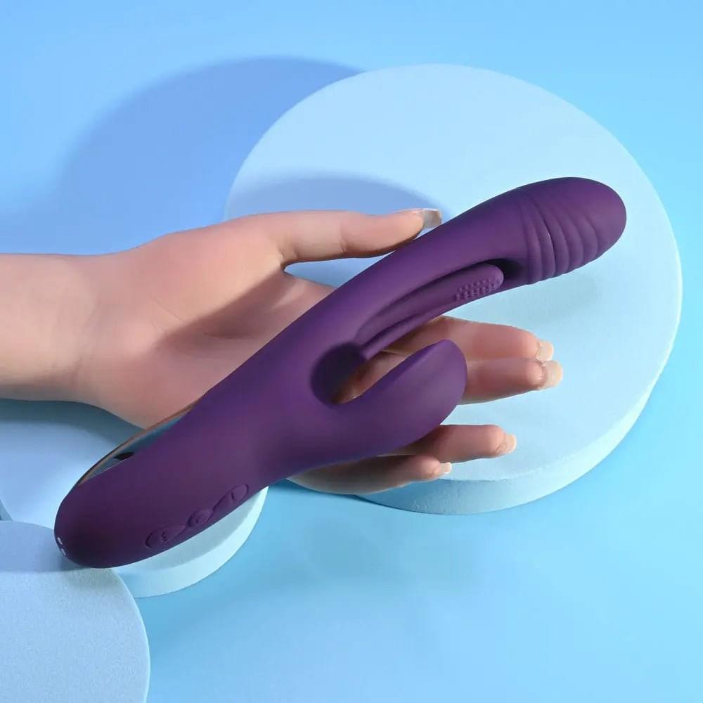 Playboy Pleasure THE THRILL -  24.4 cm USB Rechargeable Rabbit Vibrator Playboy Pleasure Discreet Intimate Essentials.