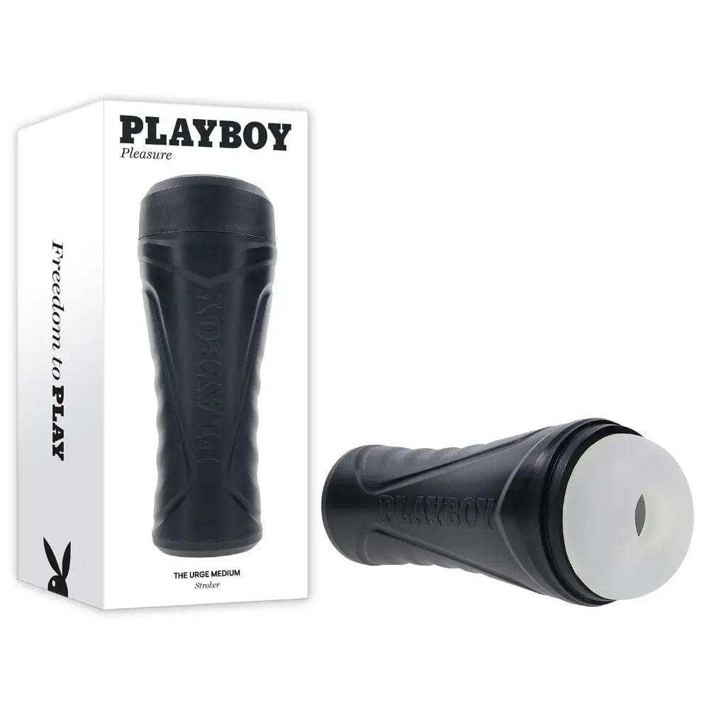 Playboy Pleasure THE URGE MEDIUM - Clear Stroker Playboy Pleasure Discreet Intimate Essentials.