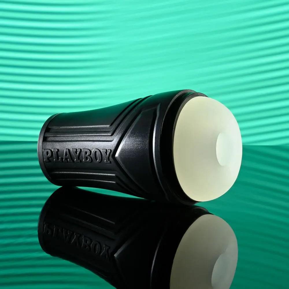 Playboy Pleasure THE URGE SMALL - Clear Small Stroker Playboy Pleasure Discreet Intimate Essentials.