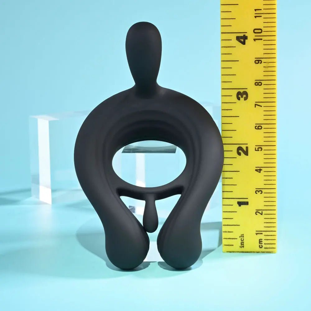 Shop affordable quality Playboy Pleasure TRIPLE PLAY - USB Rechargeable Cock Ring with Wireless Remote - Discreet Intimate Essentials - COCK RINGS - Playboy Pleasure
