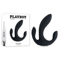 Playboy Pleasure TRIPLE THREAT -  USB Rechargeable Triple Probe Vibrator Playboy Pleasure Discreet Intimate Essentials.