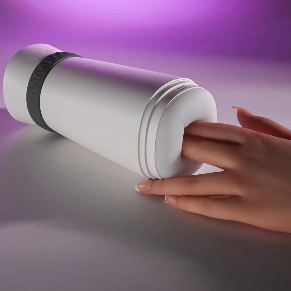 Playboy Pleasure TWIST & STROKE -  USB Rechargeable Heating Stroker with UV Cleaning Playboy Pleasure Discreet Intimate Essentials.