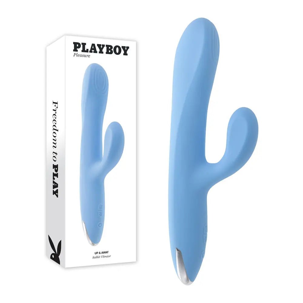 Shop affordable quality Playboy Pleasure UP AND AWAY - 26.7 cm USB Rechargeable Rabbit Vibrator - Discreet Intimate Essentials - VIBRATORS - Playboy Pleasure