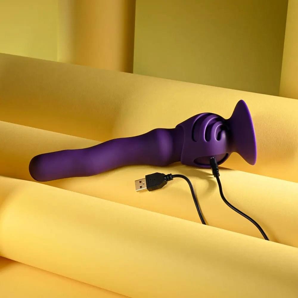 Playboy Pleasure WIGGLE IT -  23.9 cm USB Rechargeable Wiggling Vibrator Playboy Pleasure Discreet Intimate Essentials.