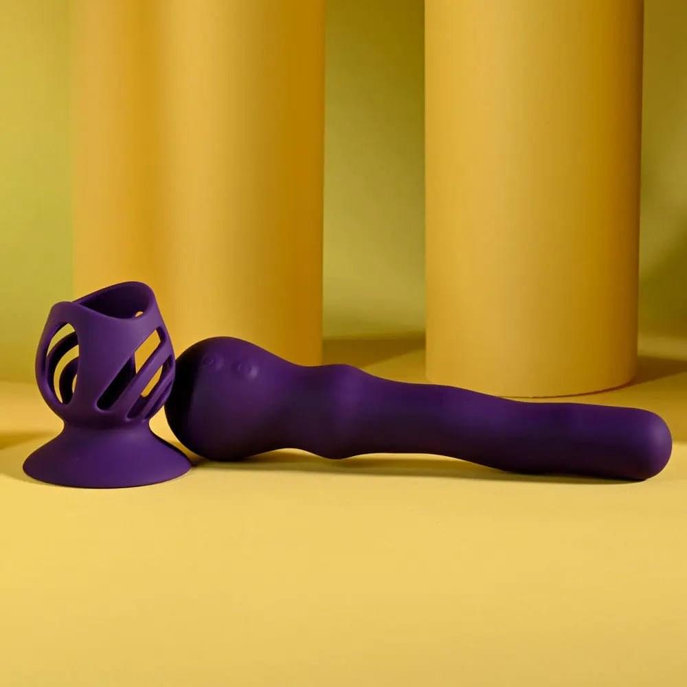 Playboy Pleasure WIGGLE IT -  23.9 cm USB Rechargeable Wiggling Vibrator Playboy Pleasure Discreet Intimate Essentials.