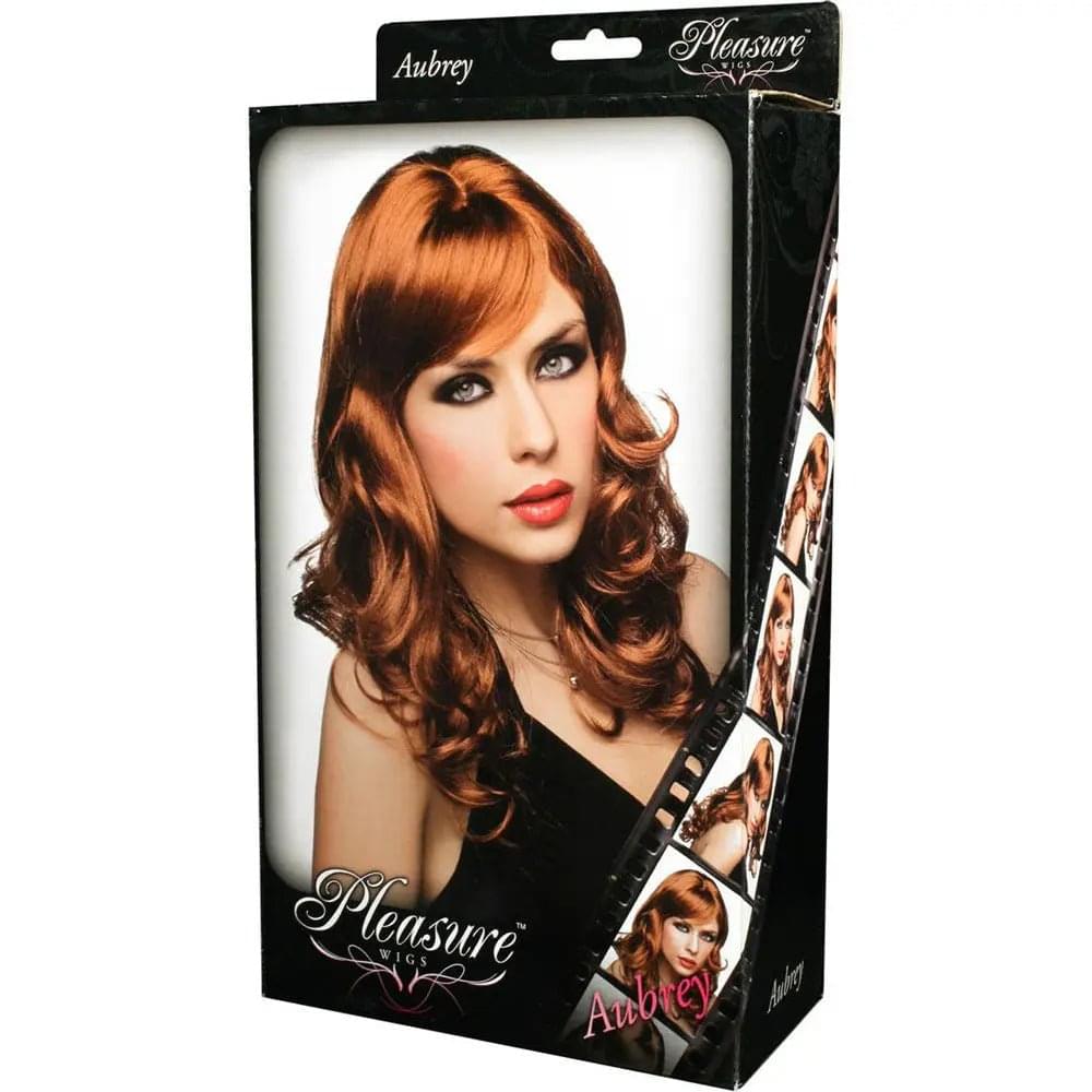 PLEASURE WIGS Aubrey -  - Redhead Wig Xgen Products Discreet Intimate Essentials.