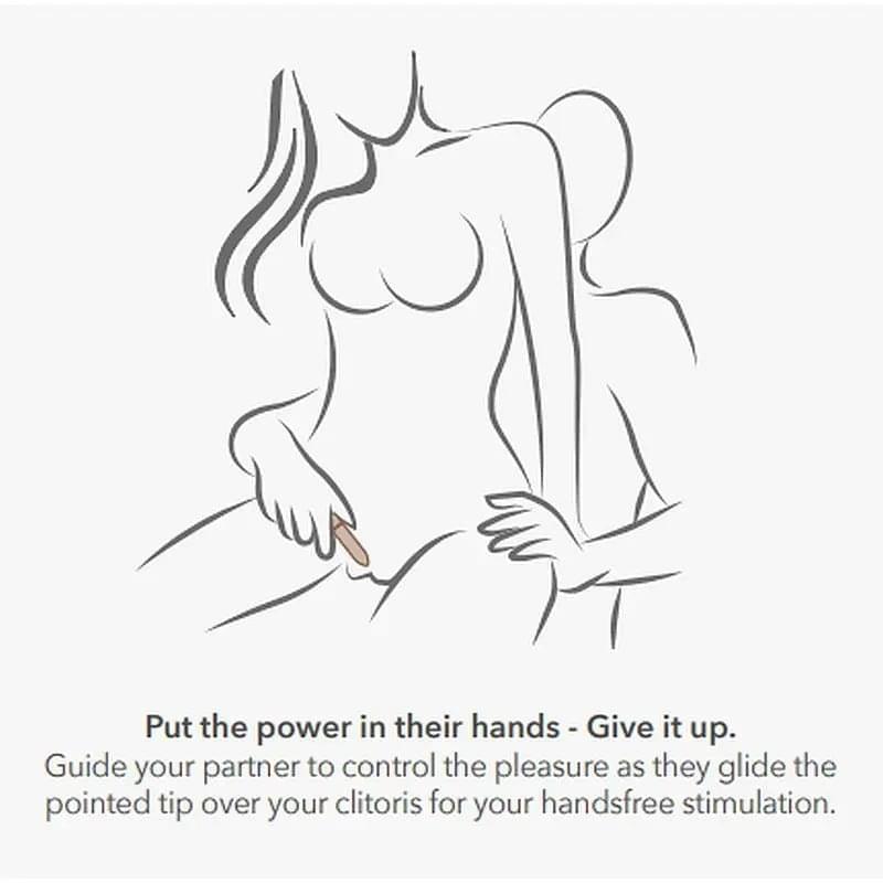 Poppy Red Rechargeable Bullet Rocks Off Discreet Intimate Essentials.