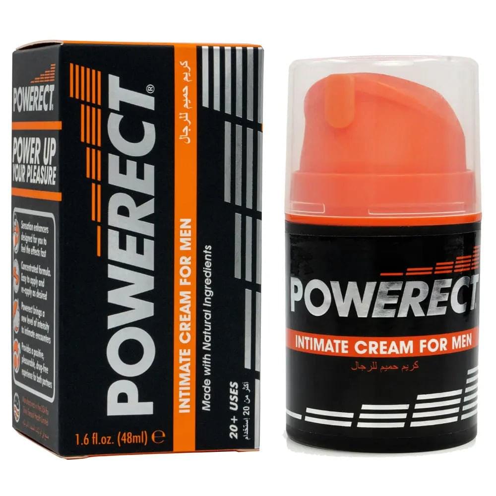 Powerect Intimate Cream - Enhancer Cream for Men - 48 ml Tube Creative Conceptions Discreet Intimate Essentials.