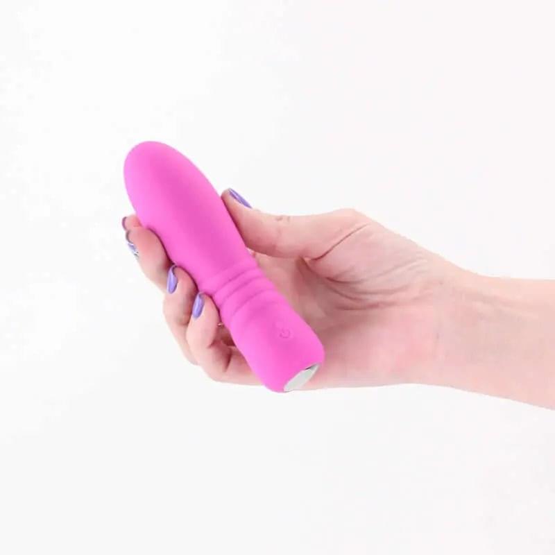 Pretty in  Blush -  -  13 cm USB Rechargeable Vibrator NS Novelties Discreet Intimate Essentials.