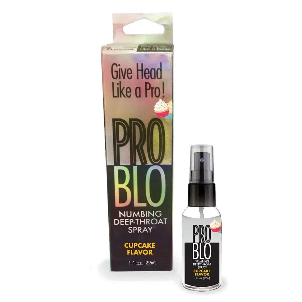 ProBlo Deep Throat Spray - Cupcake - Cupcake Flavoured Deep Throat Spray - 30 ml Little Genie Discreet Intimate Essentials.
