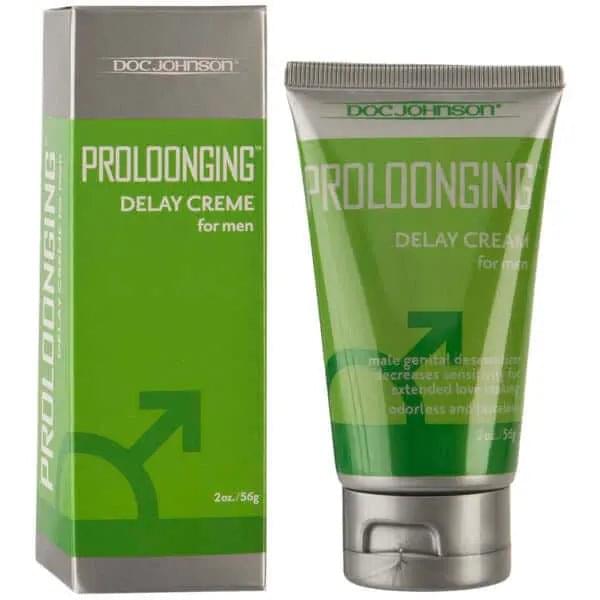 Proloonging - Delay Creme for Men - 56 g Tube Doc Johnson Discreet Intimate Essentials.