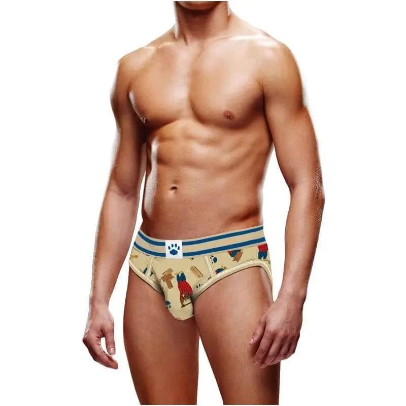 Prowler Lumberbear Open Back Brief Prowler Discreet Intimate Essentials.