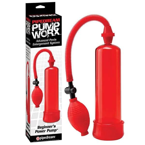Pump Worx Beginner's Power Pump -  Penis Pump Pipedream Discreet Intimate Essentials.