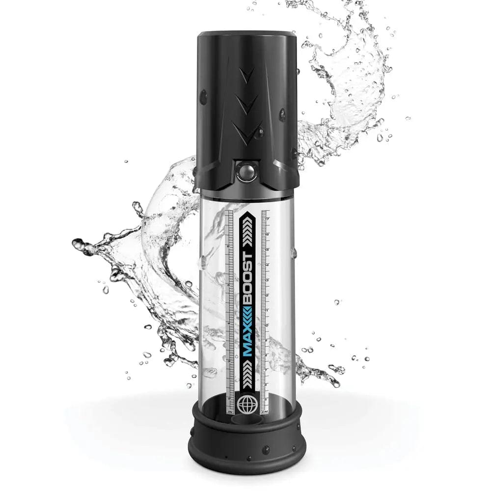 Pump Worx Max Boost -  -  Penis Pump Pipedream Discreet Intimate Essentials.