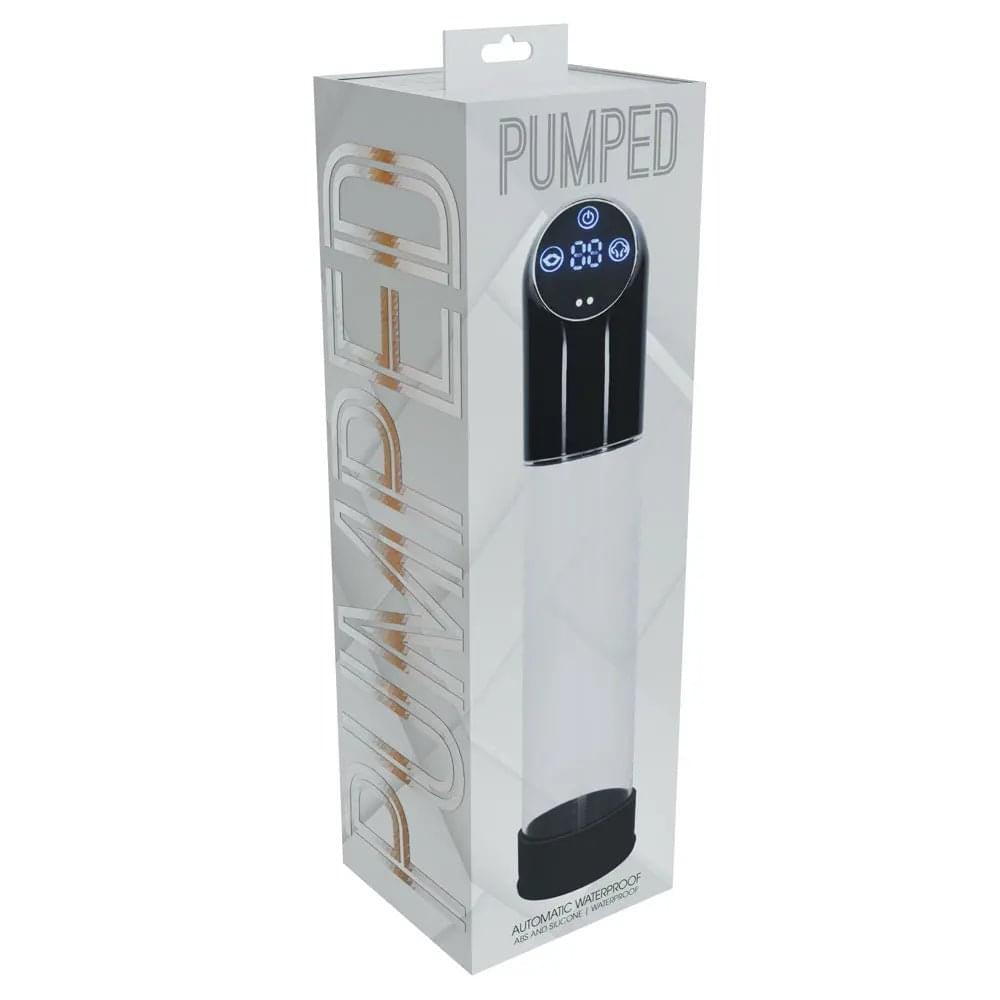PUMPED Automatic Waterproof Pump -  - /Clear USB Rechargeable Automatic Penis Pump Shots Toys Discreet Intimate Essentials.