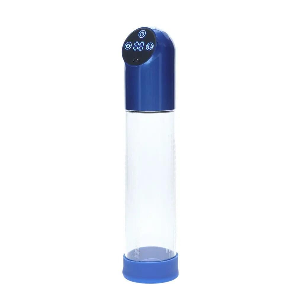 PUMPED Automatic Waterproof Pump - Metal  - /Clear USB Rechargeable Automatic Penis Pump Shots Toys Discreet Intimate Essentials.