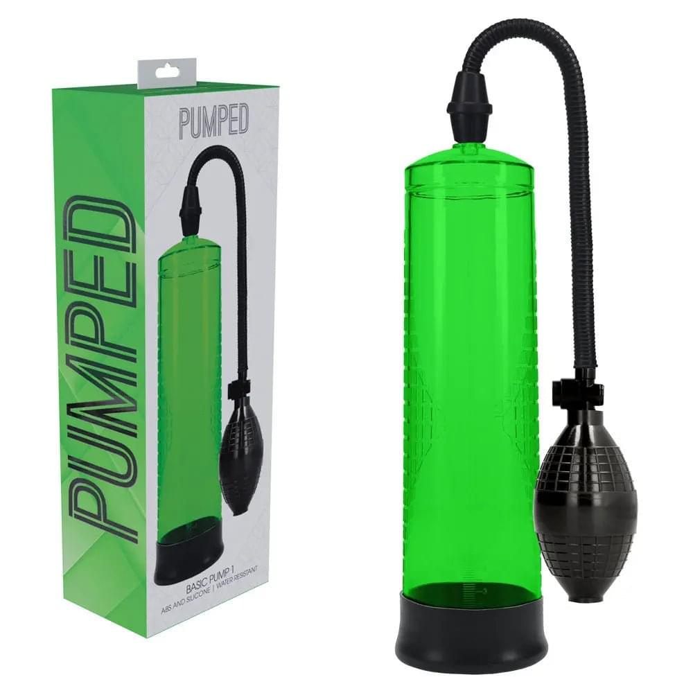PUMPED Basic Pump 1 -  -  Penis Pump Shots Toys Discreet Intimate Essentials.