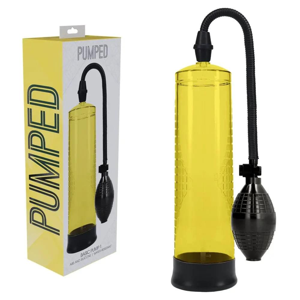 PUMPED Basic Pump 1 -  -  Penis Pump Shots Toys Discreet Intimate Essentials.
