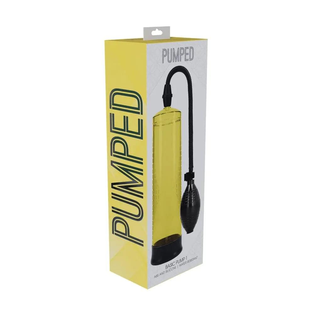 PUMPED Basic Pump 1 -  -  Penis Pump Shots Toys Discreet Intimate Essentials.