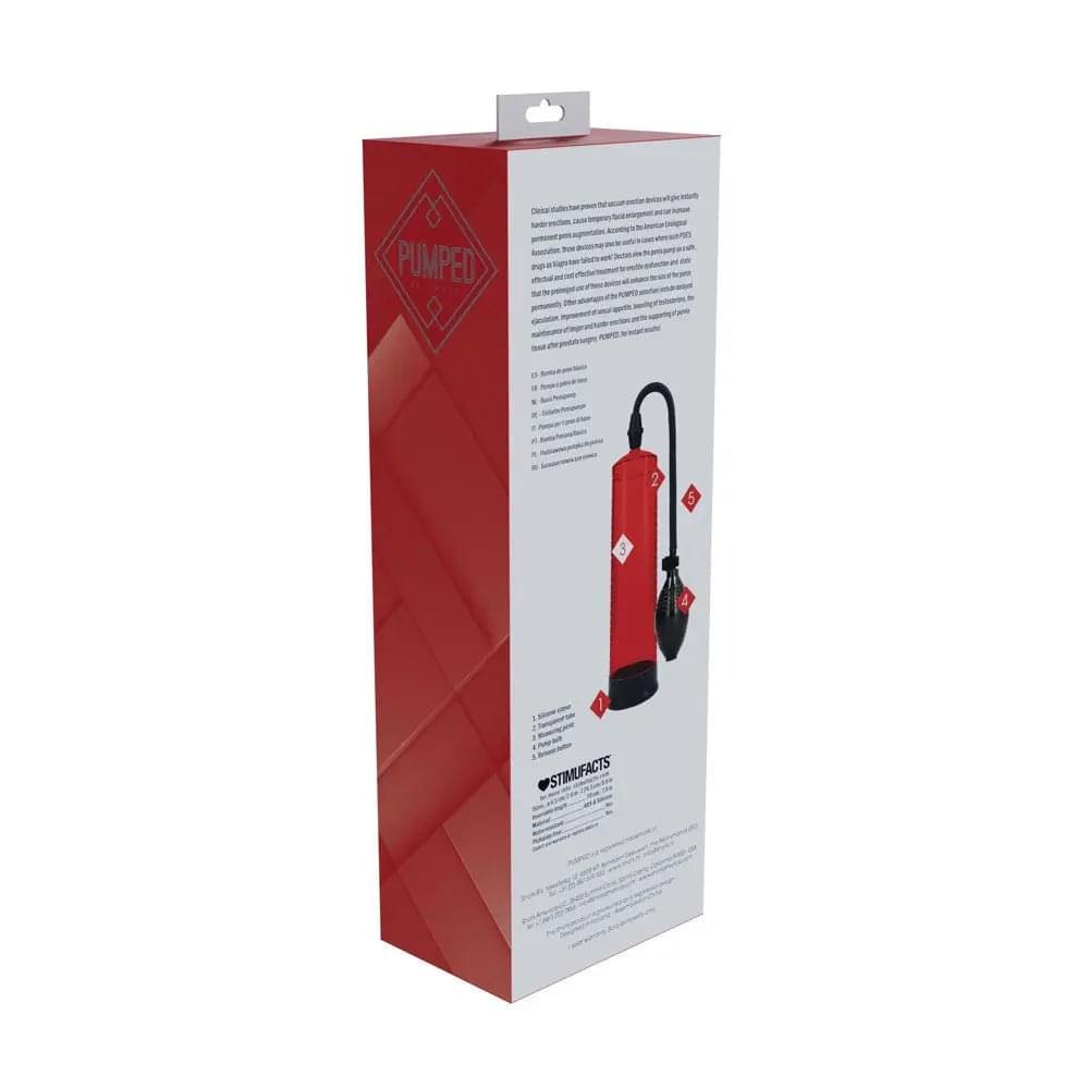 PUMPED Basic Pump 1 -  -  Penis Pump Shots Toys Discreet Intimate Essentials.