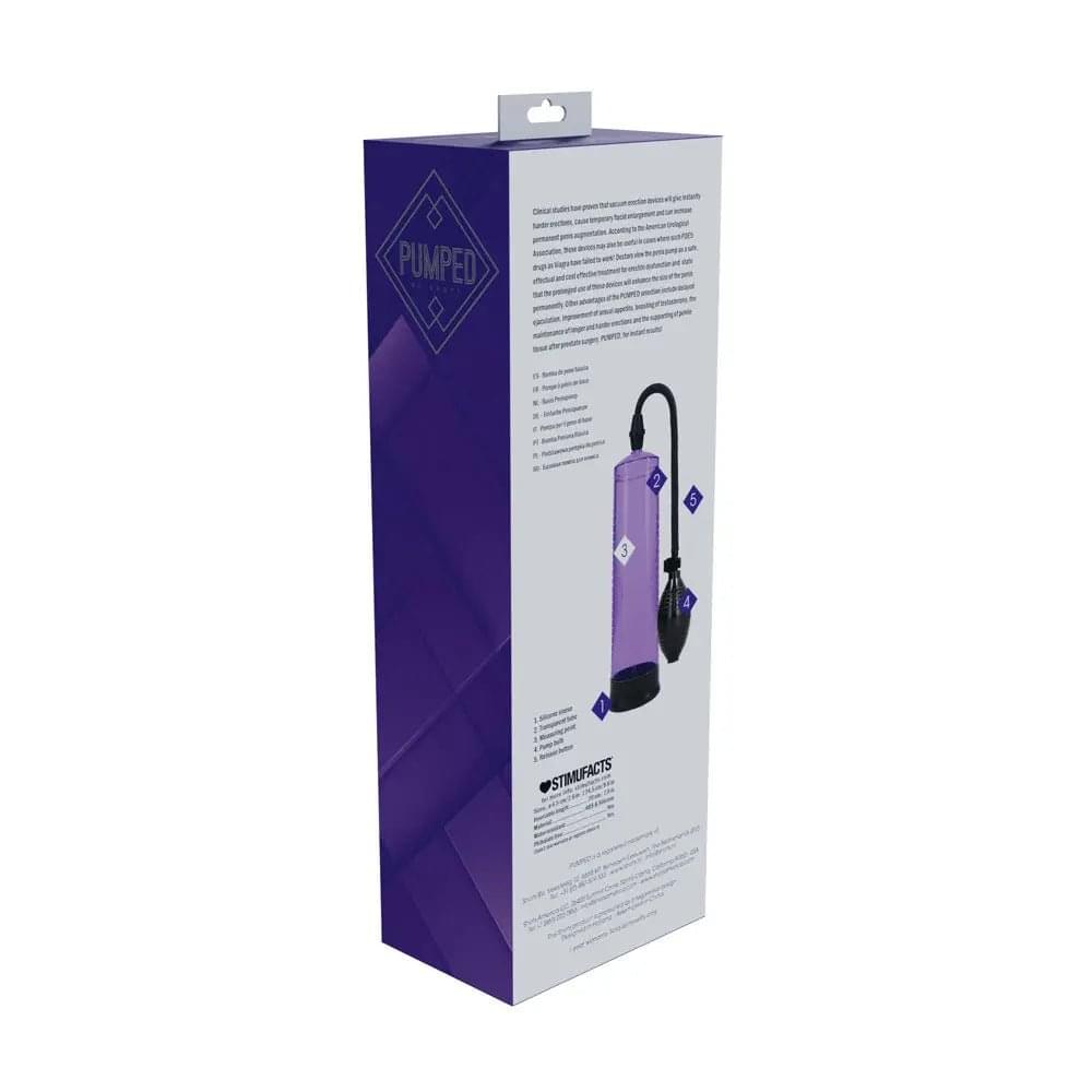 PUMPED Basic Pump 1 -  -  Penis Pump Shots Toys Discreet Intimate Essentials.