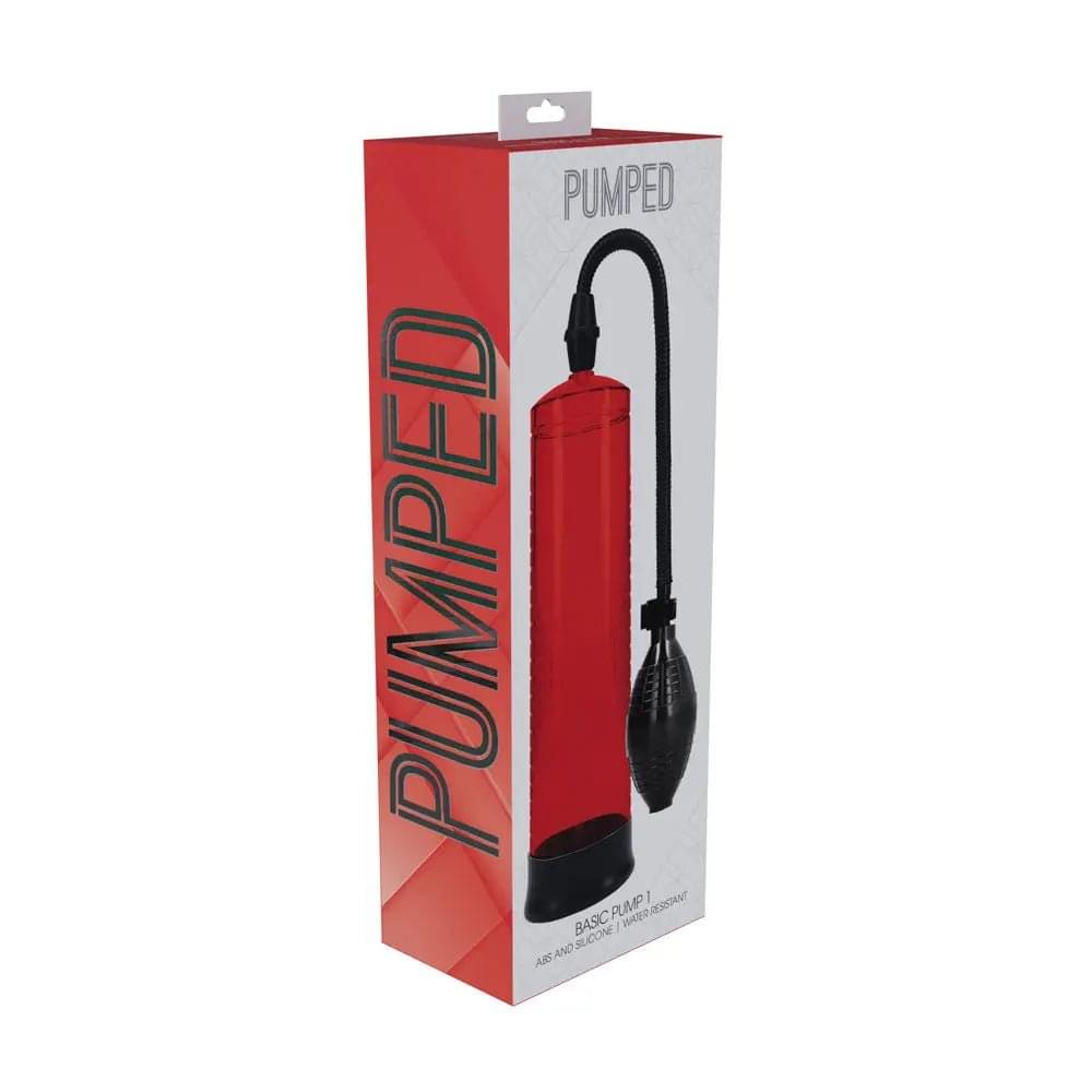 PUMPED Basic Pump 1 -  -  Penis Pump Shots Toys Discreet Intimate Essentials.