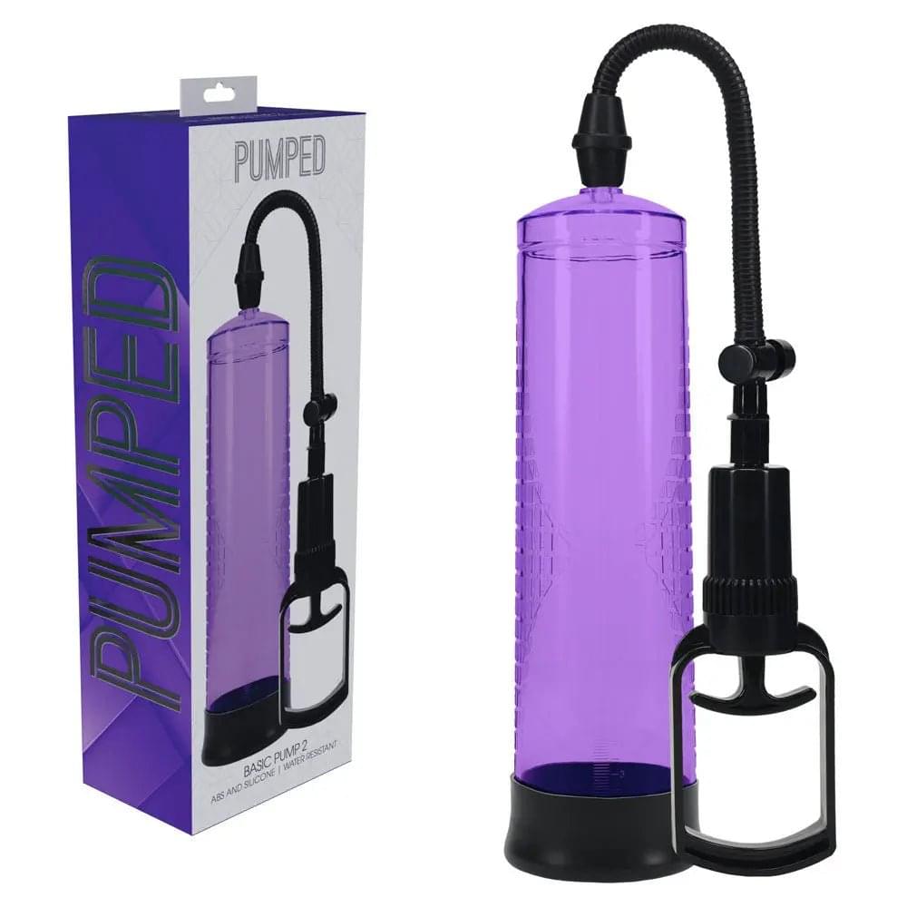 PUMPED Basic Pump 2 -  -  Penis Pump Shots Toys Discreet Intimate Essentials.