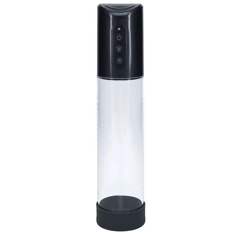 PUMPED Hyperpump Automatic Pump - Gunmetal - Gunmetal Grey USB Rechargeable Auto Penis Pump Shots Toys Discreet Intimate Essentials.