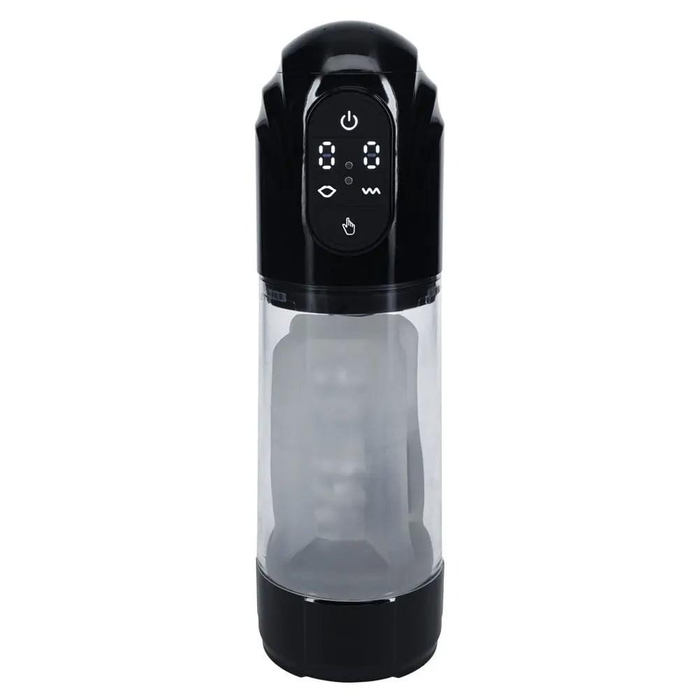 PUMPED TechnoThrust Auto Masturbator - /Clear USB Rechargeable Auto Maturbator Shots Toys Discreet Intimate Essentials.