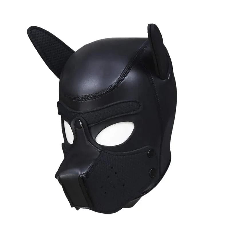 Puppy Play Mask Black Daytona Discreet Intimate Essentials.