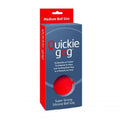 Quickie Gag Medium Ball Red CreativeC Discreet Intimate Essentials.