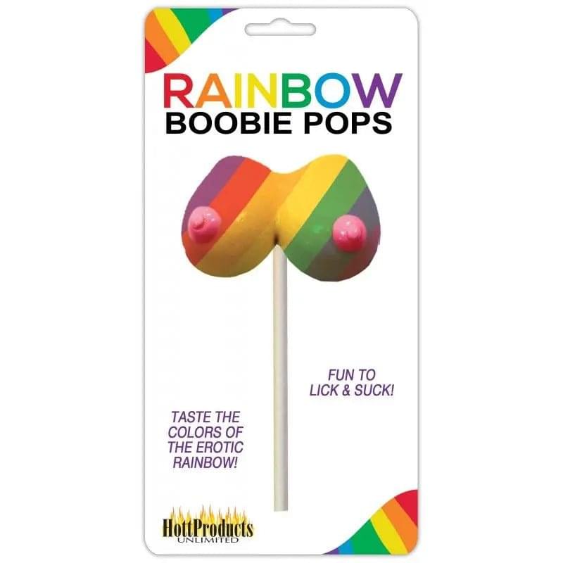 Rainbow Boobie Candy Pop Hott Products Discreet Intimate Essentials.