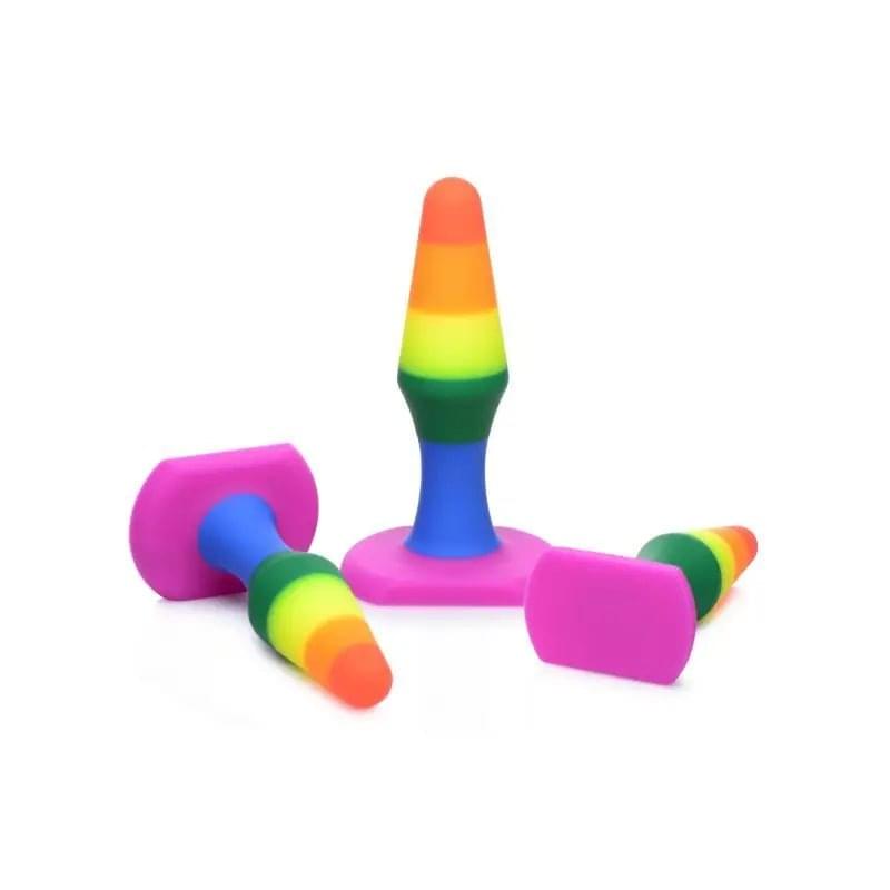 Rainbow Ready Anal Trainer Set Frisky Discreet Intimate Essentials.