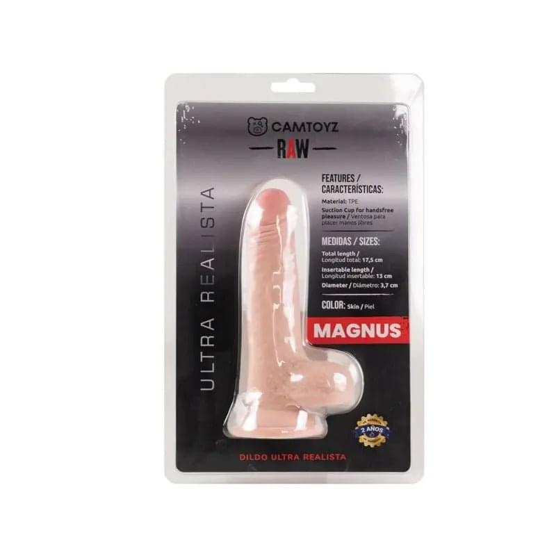 Raw Ultra Realistic Double Layered Dildo Logan RAW Discreet Intimate Essentials.