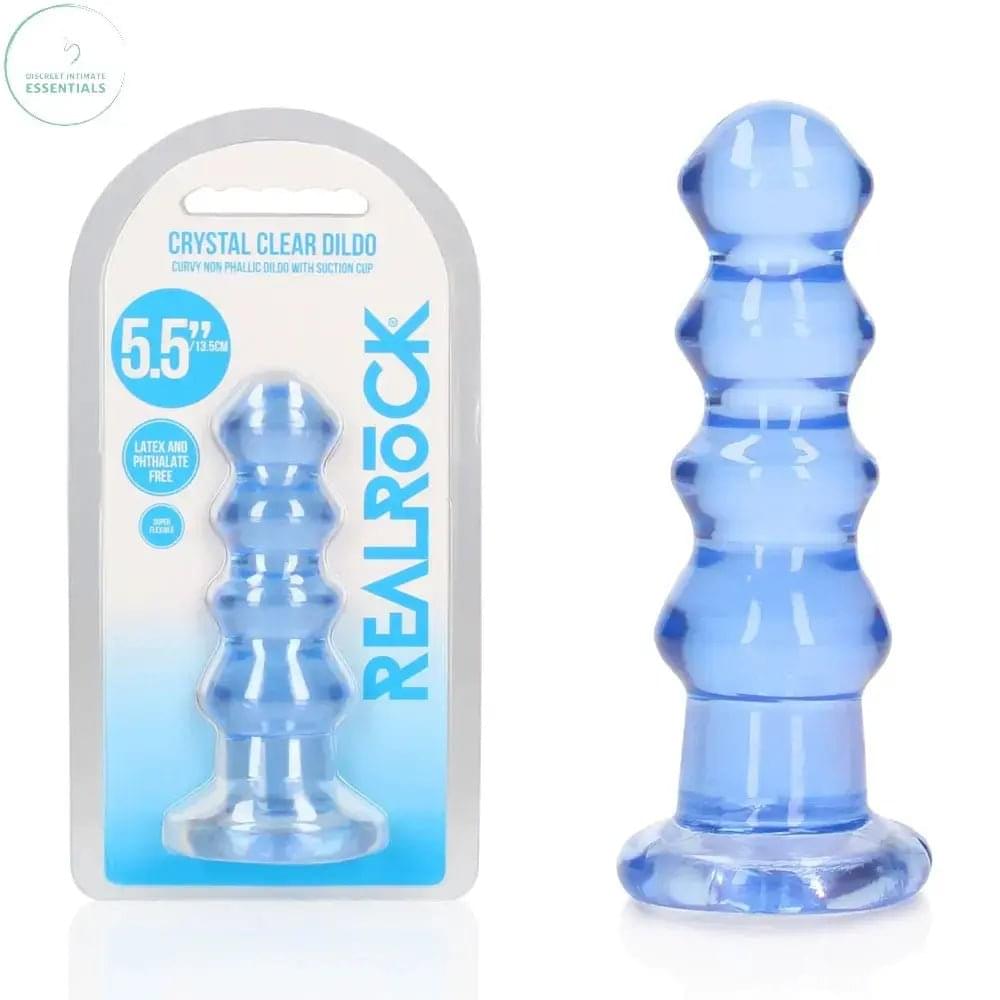 REALROCK 14 cm Curvy Anal Plug -  -  14 cm (4.5'') Butt Plug Shots Toys Discreet Intimate Essentials.