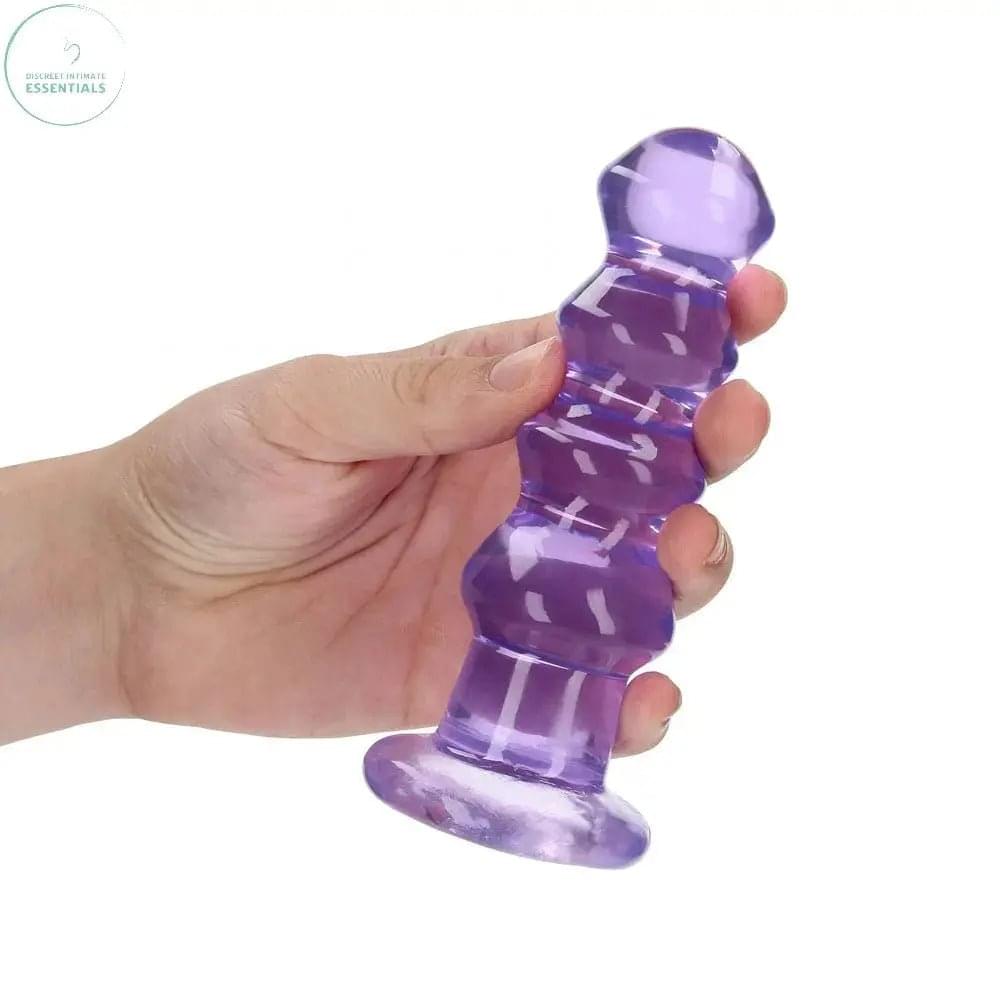 REALROCK 14 cm Curvy Anal Plug -  -  14 cm (4.5'') Butt Plug Shots Toys Discreet Intimate Essentials.
