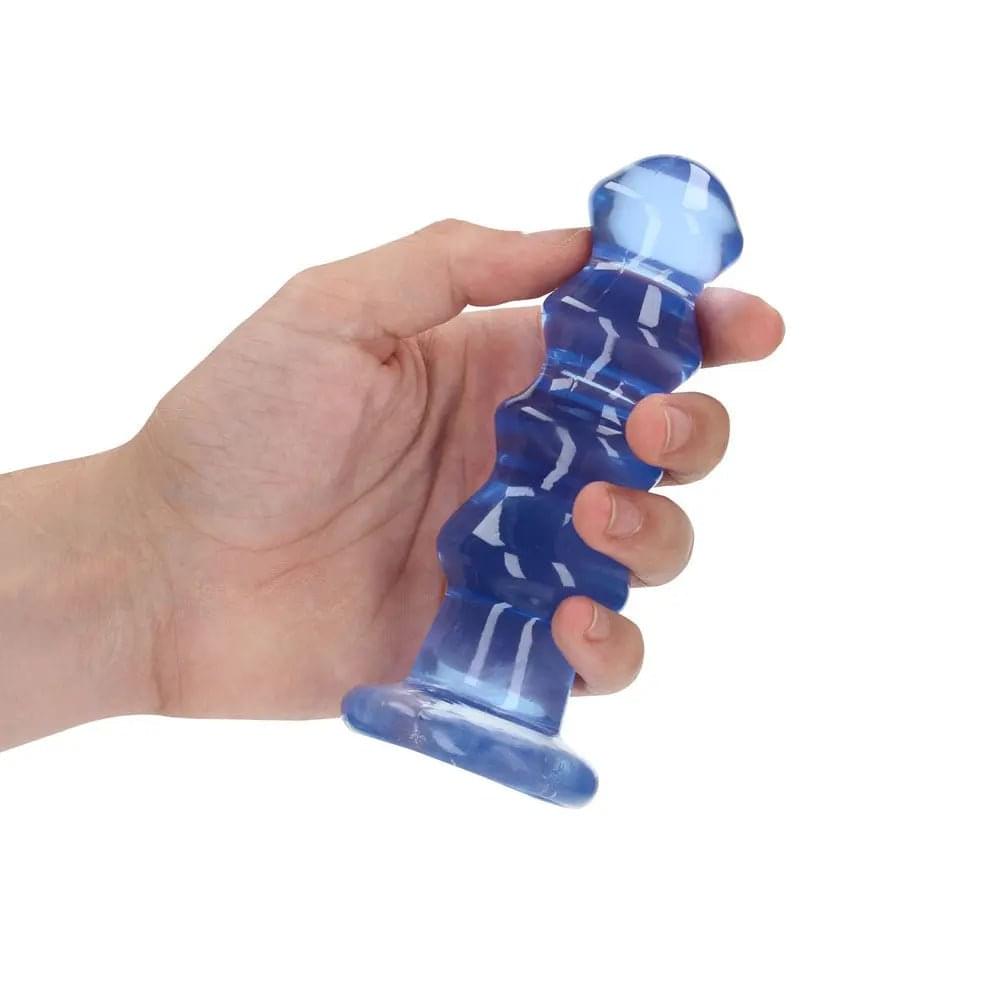 REALROCK 14 cm Curvy Anal Plug -  -  14 cm (4.5'') Butt Plug Shots Toys Discreet Intimate Essentials.