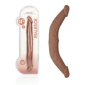 REALROCK 14'' Double Dildo - Tan 36 cm Double Dong Shots Toys Discreet Intimate Essentials.
