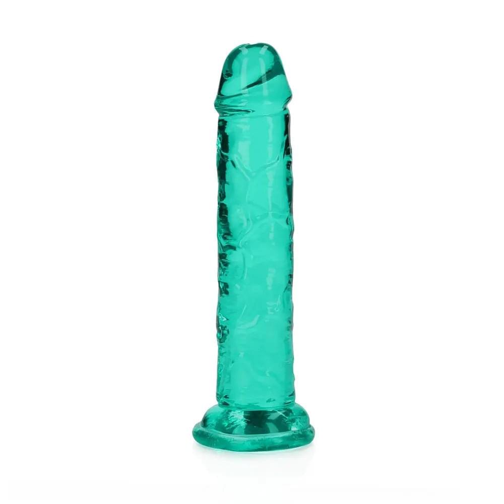 REALROCK 15.5 cm Straight Dildo - Turquoise - Turquoise 15.5 cm (6'') Dong Shots Toys Discreet Intimate Essentials.