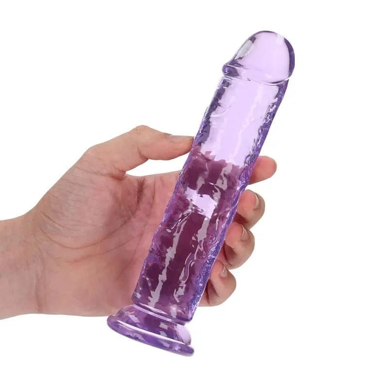 REALROCK 18 cm Straight Dildo -  -  18 cm (7'') Dong Shots Toys Discreet Intimate Essentials.