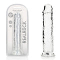 REALROCK 28 cm Straight Dildo - Transparent -  28 cm (10'') Dong Shots Toys Discreet Intimate Essentials.