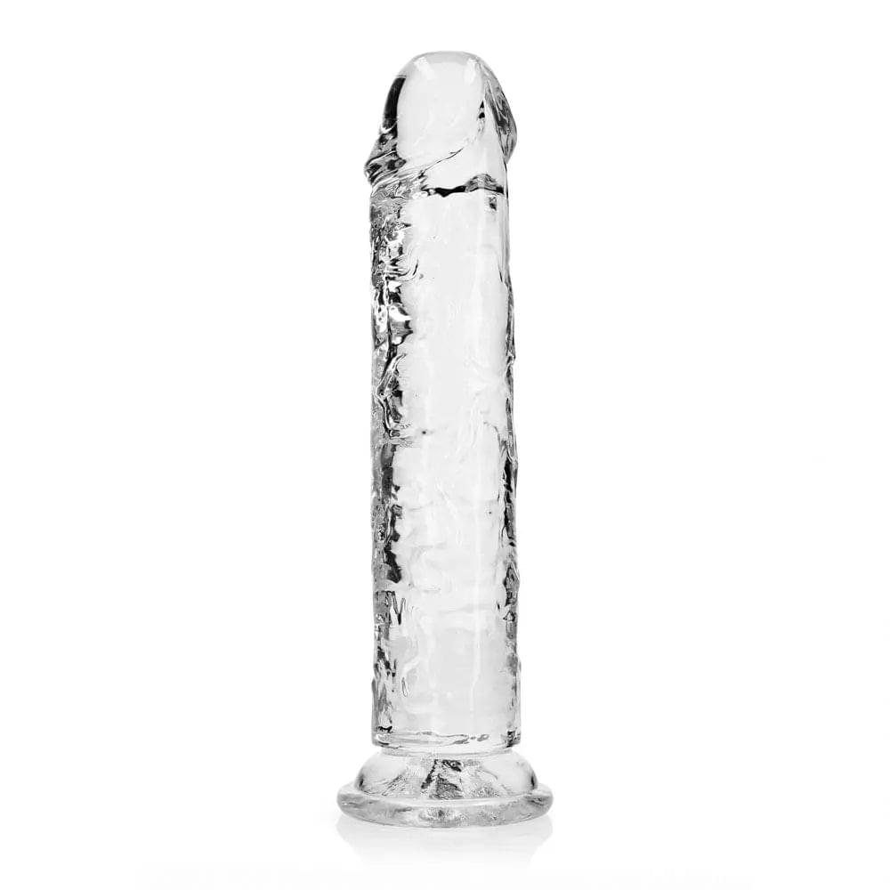 REALROCK 28 cm Straight Dildo - Transparent -  28 cm (10'') Dong Shots Toys Discreet Intimate Essentials.