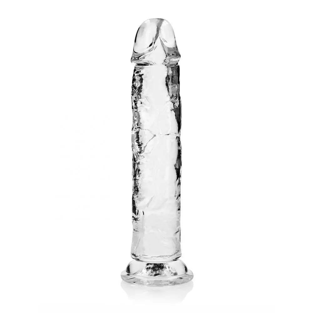 REALROCK 28 cm Straight Dildo - Transparent -  28 cm (10'') Dong Shots Toys Discreet Intimate Essentials.
