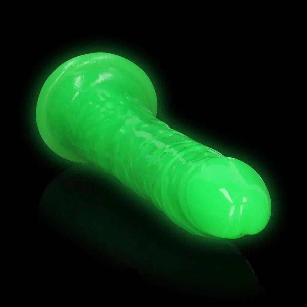 REALROCK 29 cm Slim Glow in the Dark Neon -  - Glow in Dark  29 cm (11'') Dong Shots Toys Discreet Intimate Essentials.