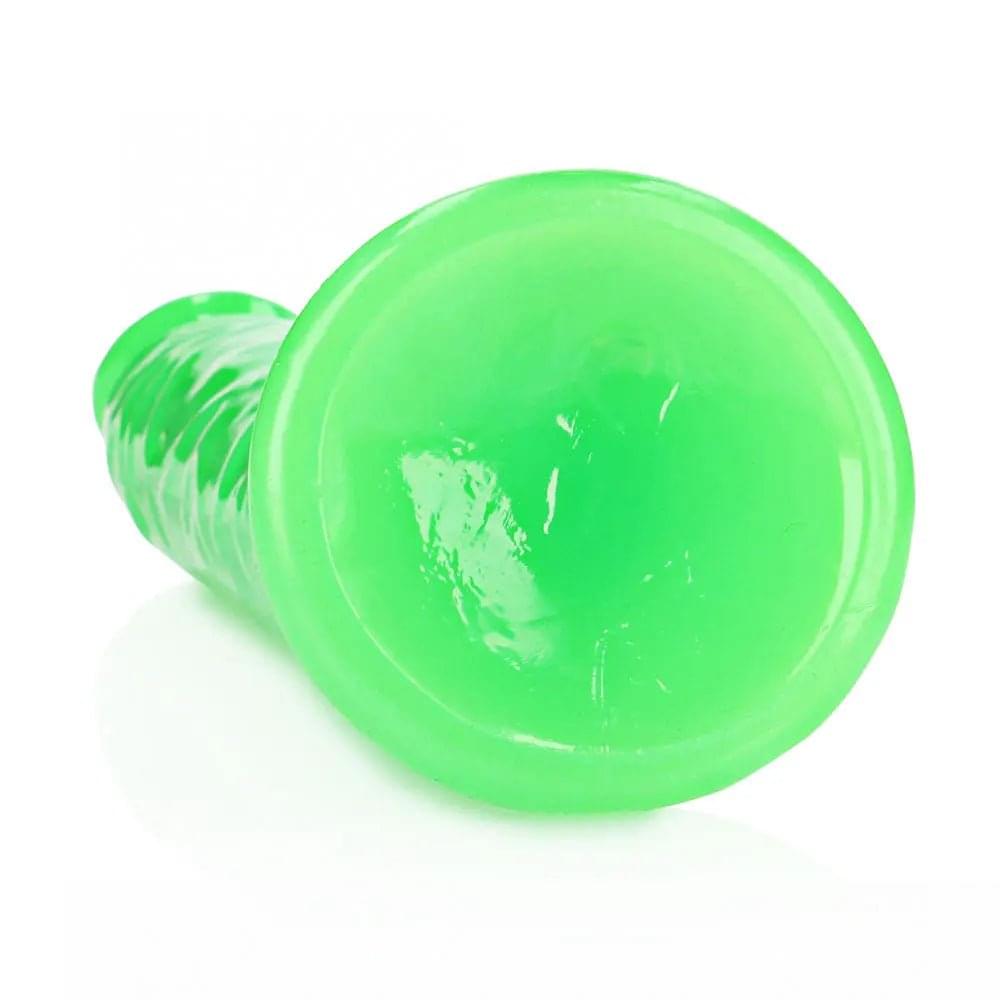 REALROCK 29 cm Slim Glow in the Dark Neon -  - Glow in Dark  29 cm (11'') Dong Shots Toys Discreet Intimate Essentials.