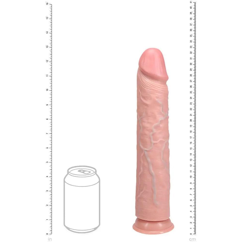 REALROCK 33cm Extra Long Dildo -  -  33 cm (13'') Extra Long Dong Shots Toys Discreet Intimate Essentials.