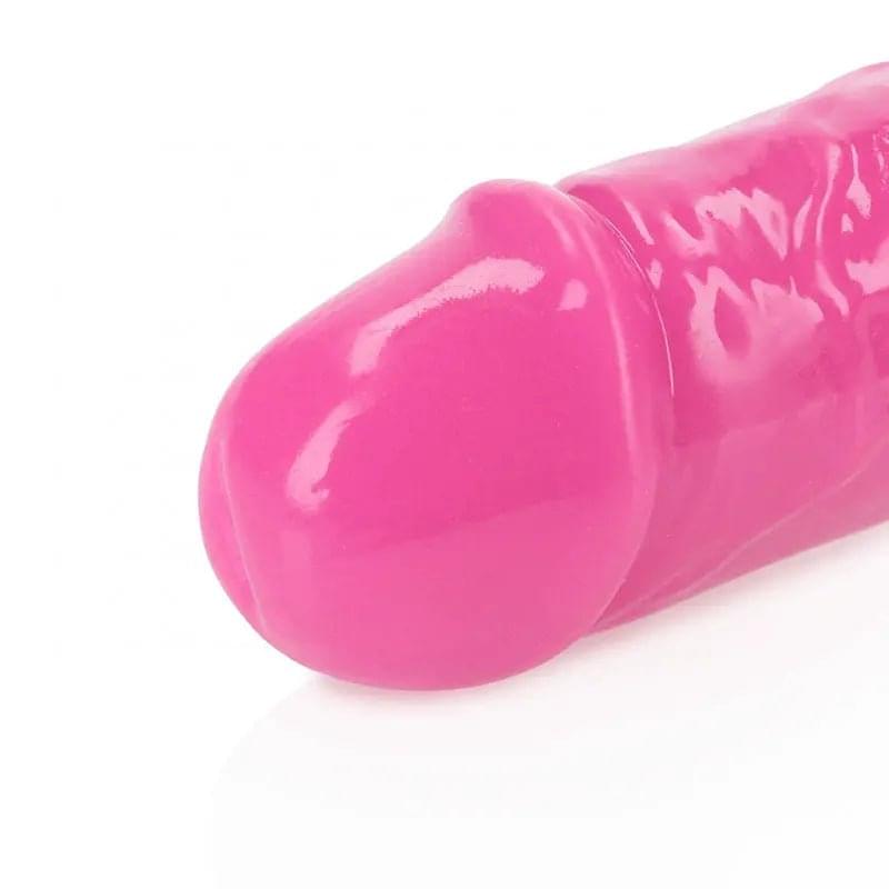 REALROCK 38 cm Double Dong Glow -  -  38 cm (15'') Double Dong Shots Toys Discreet Intimate Essentials.